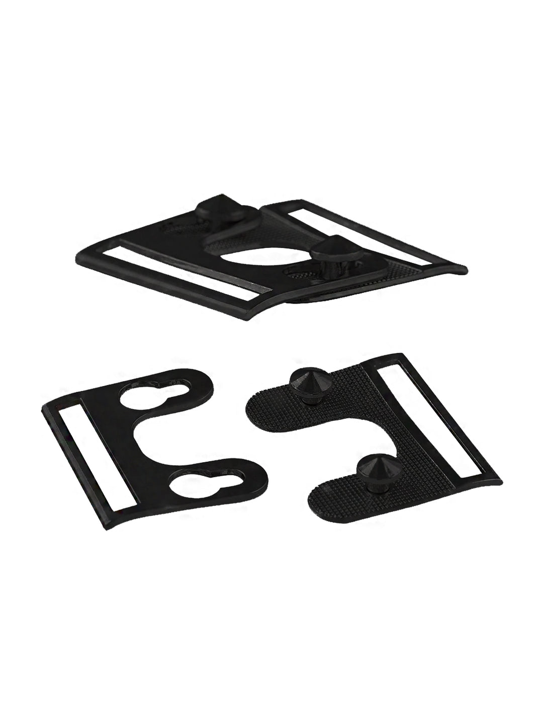 Premium Double Slot Interlocking Metal Closure Clasp Buckle for Bags/Belts