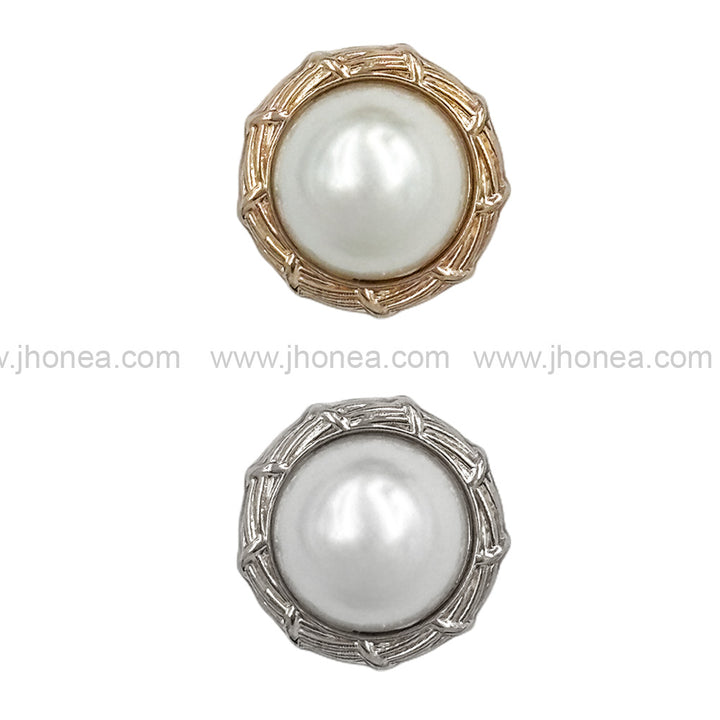 Super Classy Round Shape Pearl Buttons For Shirt/Kurta