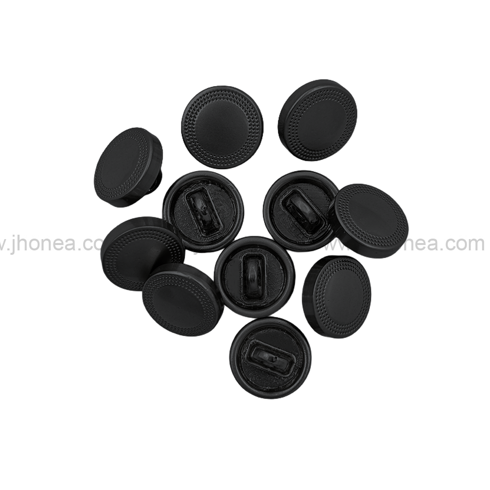 Round Shape Classic Matte Finish Shank Metal Button
