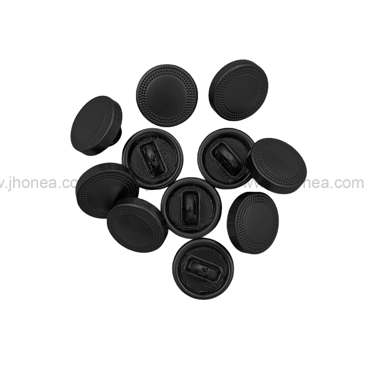 Round Shape Classic Matte Finish Shank Metal Button