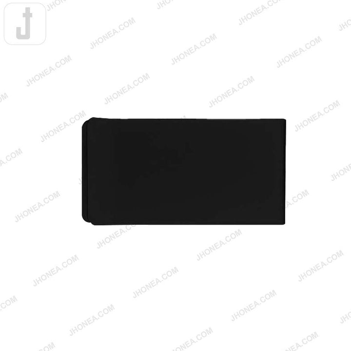 Matte Finish Designer Rectangular 2 Part Snap Buttons