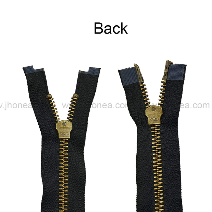 YKK #5 Teeth Premium Two Way Metal Zipper for Jackets