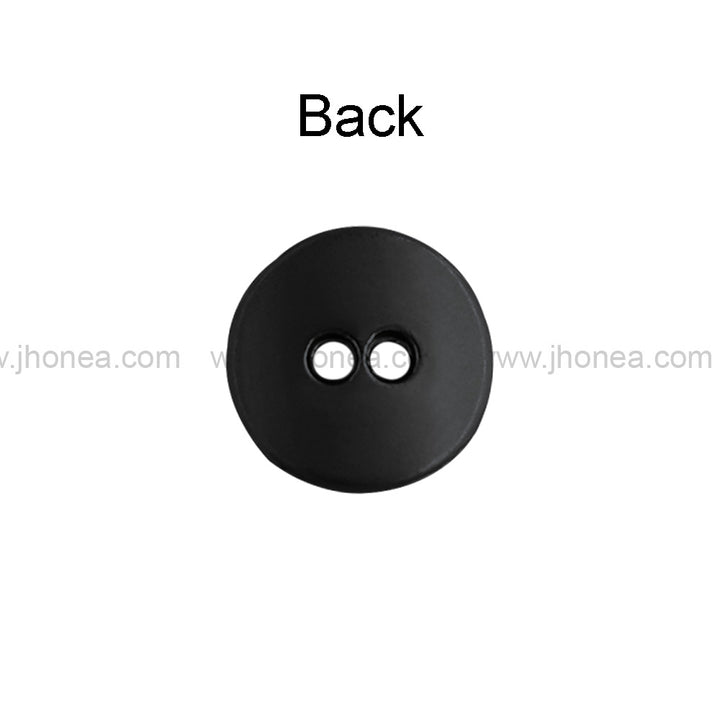 Fashionable Round Shape with Curvy Structure Metal Button