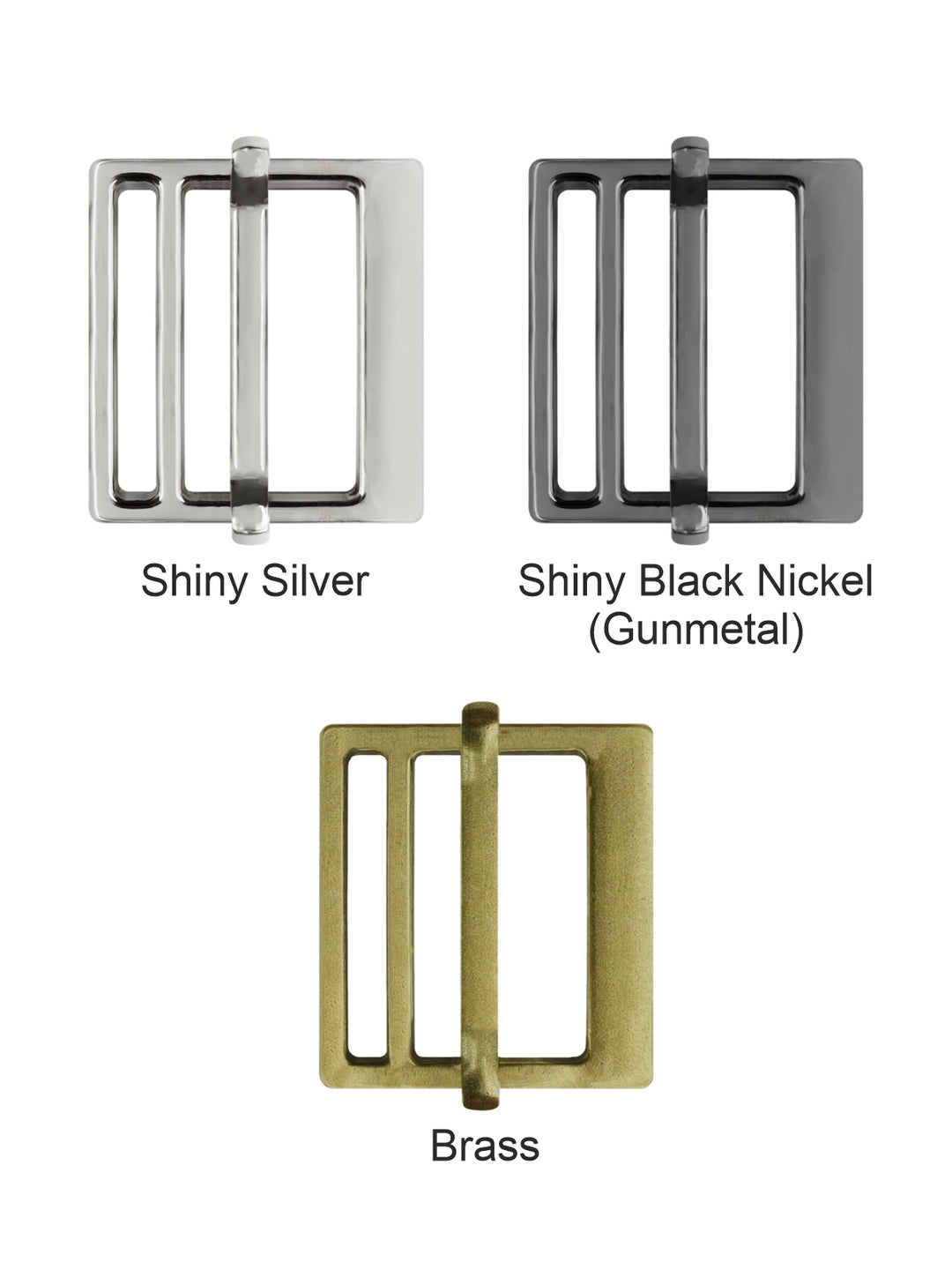 Tailor's choice Adjustable Metal Buckle with Slider for Gurkha Pants