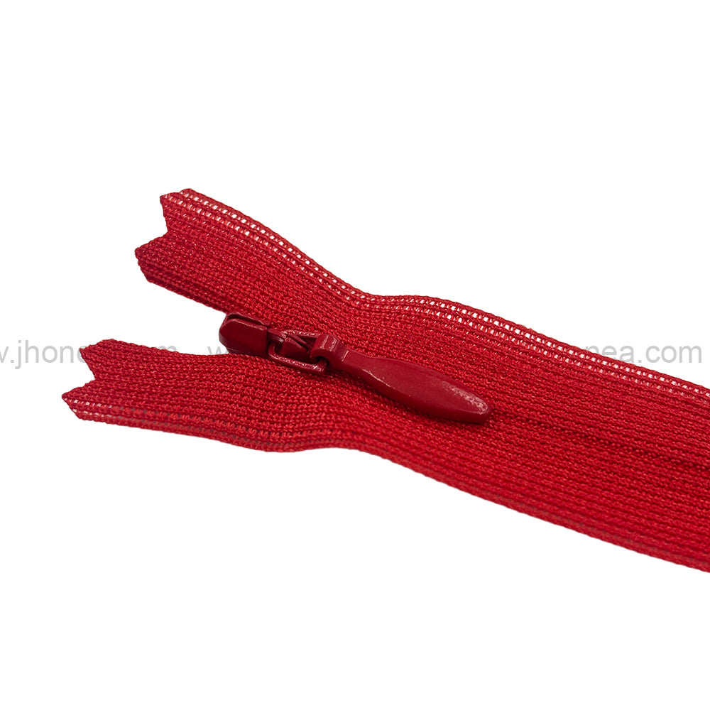 YKK #2 Invisible Closed-End Concealed Zipper 18 Inch Assorted Colors Pack of 60 Pieces