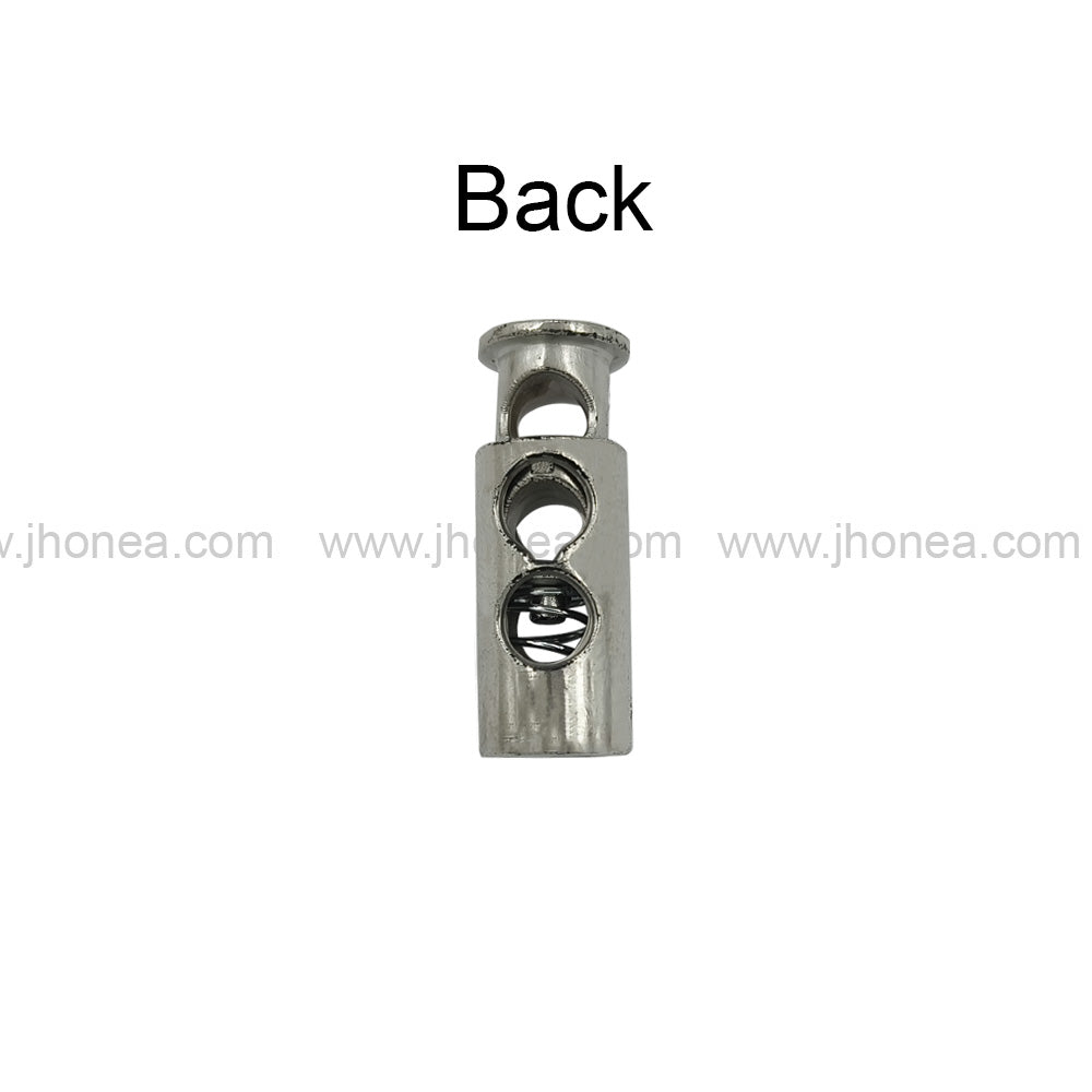 Classic Two-Hole Spring Plastic Cord Lock for Hoodies