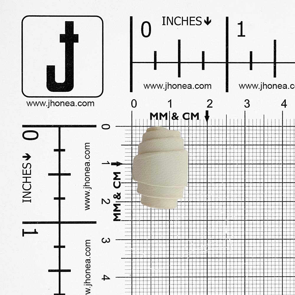 Stylish Decorative Croissant Design PU Leather Buttons for Clothing Accessories