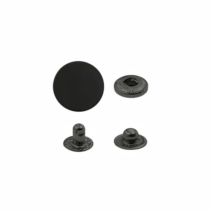 Standard Quality Assorted Metal Snap Buttons 4-Part Snap Fastener Sets