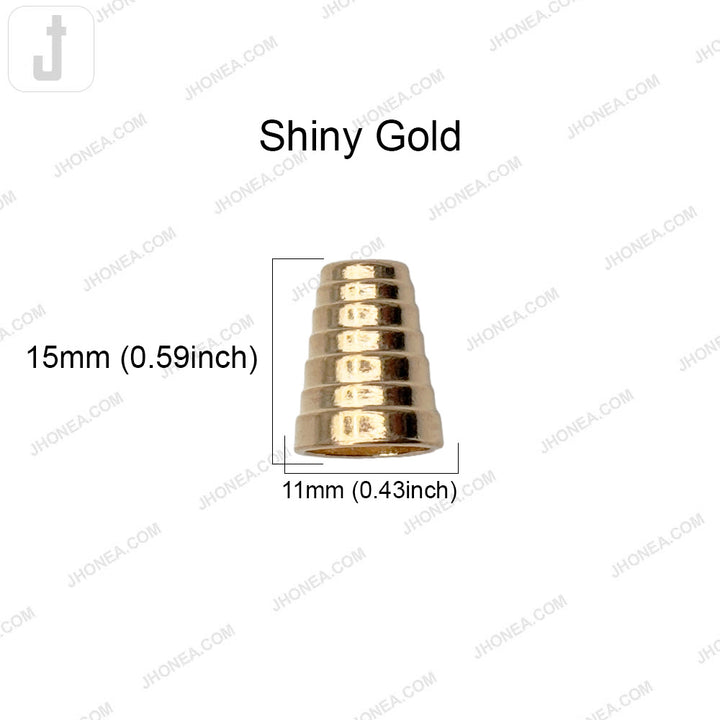 Metal Aglets for Hoodies & Track Pants Drawstring Cord Tip
