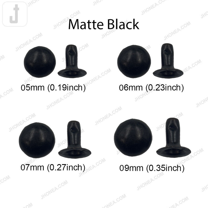 Dome Rivet Fastener Studs for Jeans & Denim Clothing