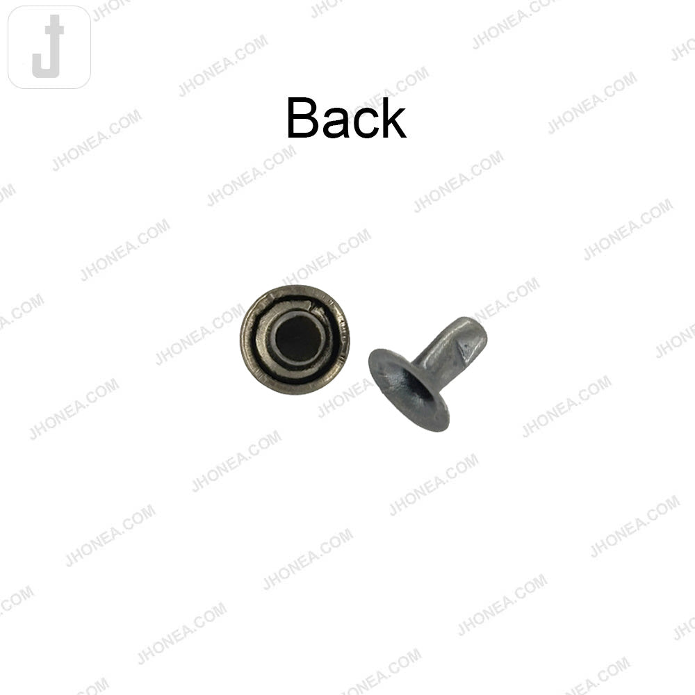 Elegant Solid Brass Flat Rivets for Denim/Leather/Bags/DIY Craft Projects