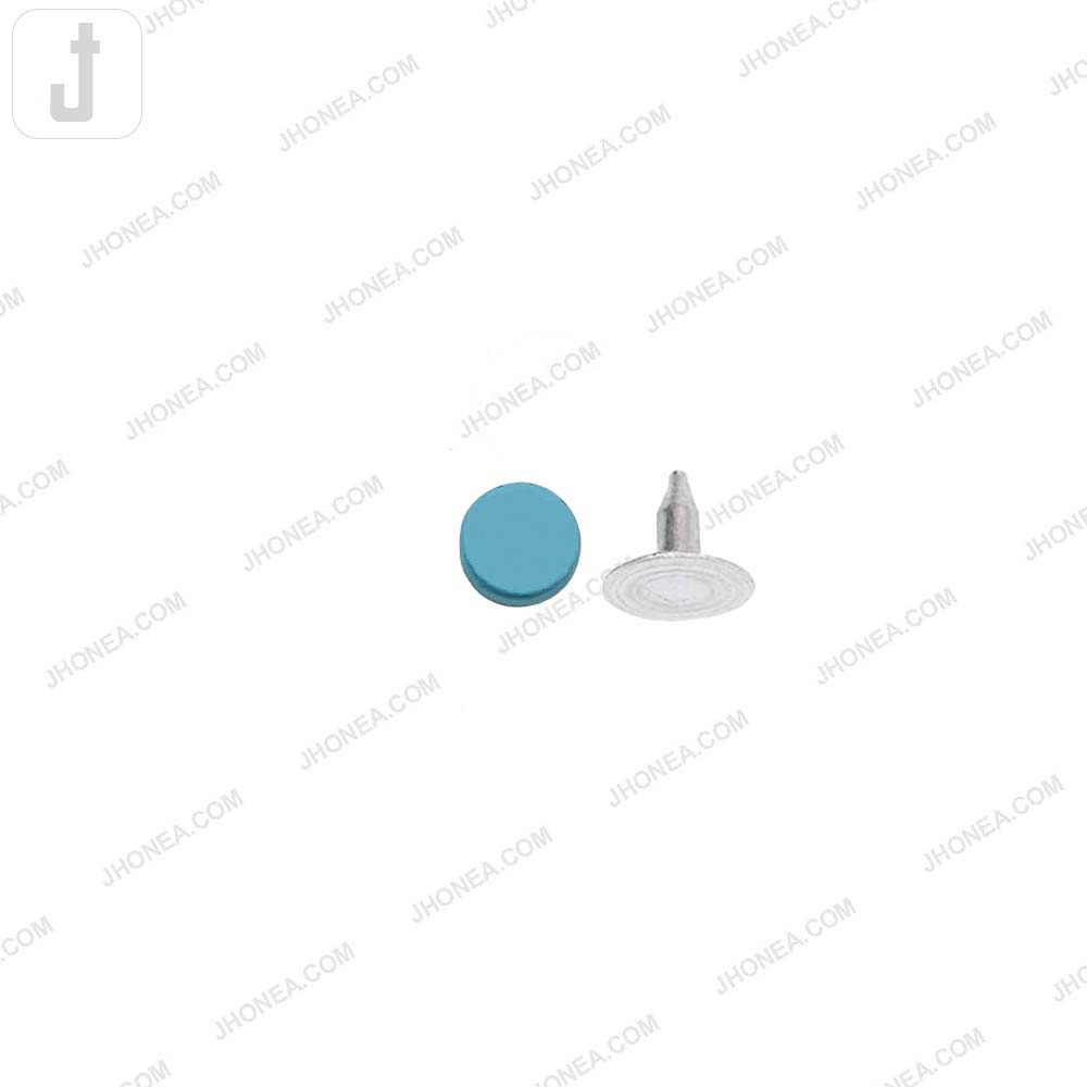 6mm Blue Rivet Fastener Stud for Garments/Bags