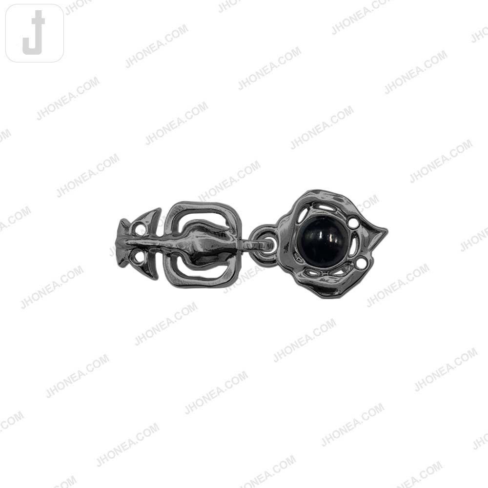 Trendy Pearl Clasp Buckle Hook and Eye Metal Buckle for Fashion Use