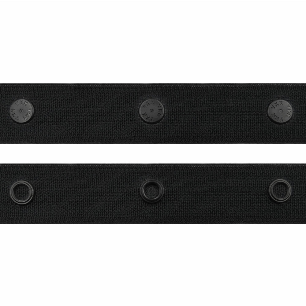 Premium Quality Black/White YKK Snap Button Tape for Clothing