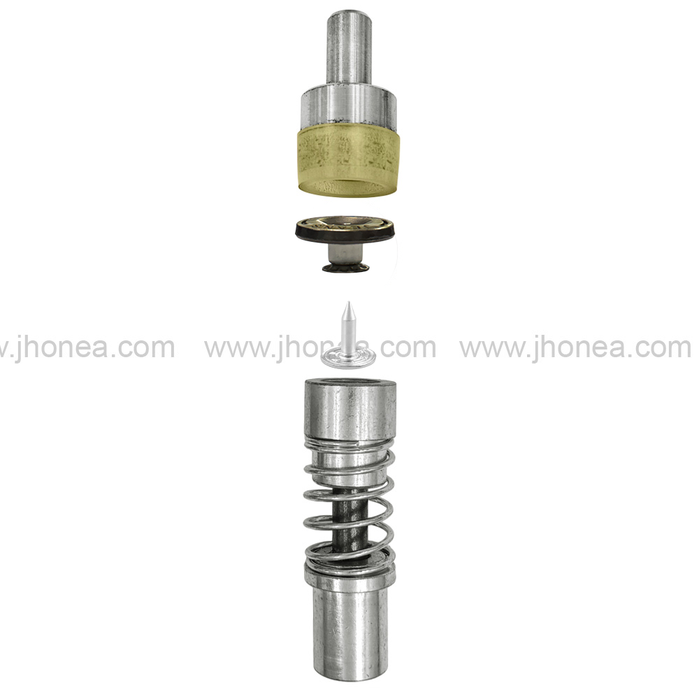 Jeans Button Attaching Die Set for Denim Clothing