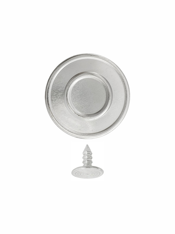 Stylish Brass Buttons with Rounded Rim for Denim Jeans/Jackets/Coats