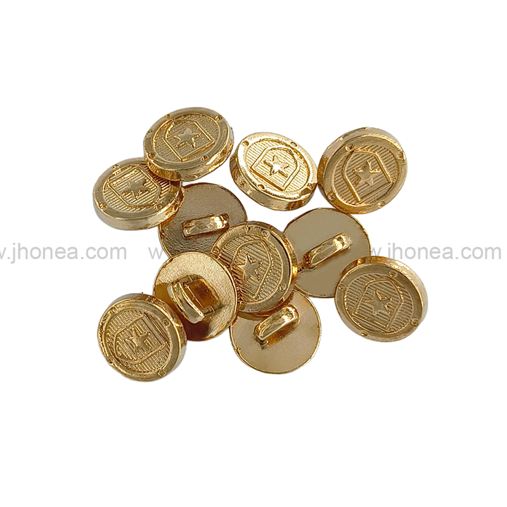 Royal Star Badge Design Downhole Metal Button