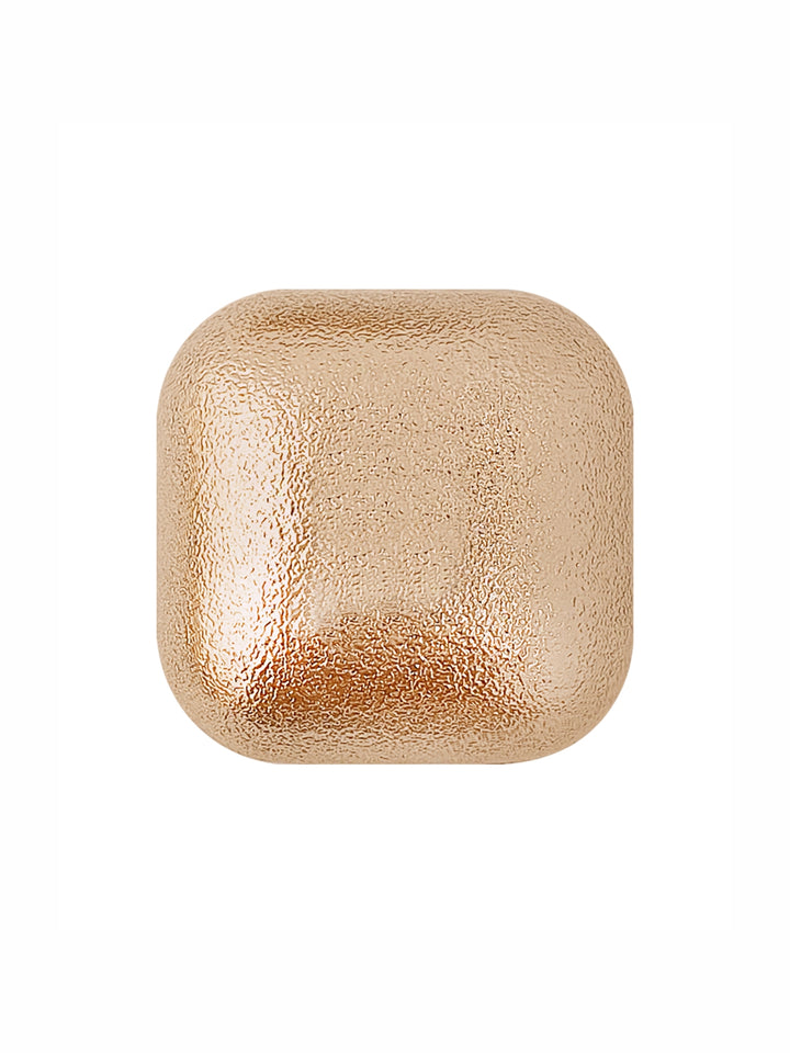 Big Size Rounded Square Shape Shiny Downhole Loop Metal 36mm Buttons