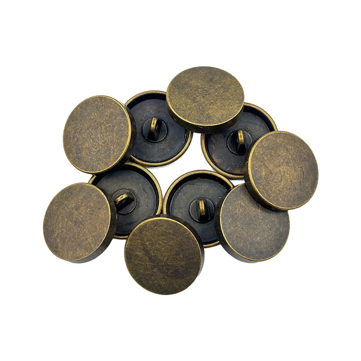 Premium Smooth Brass Surface Shirt/Coat Classic Loop Metal Buttons