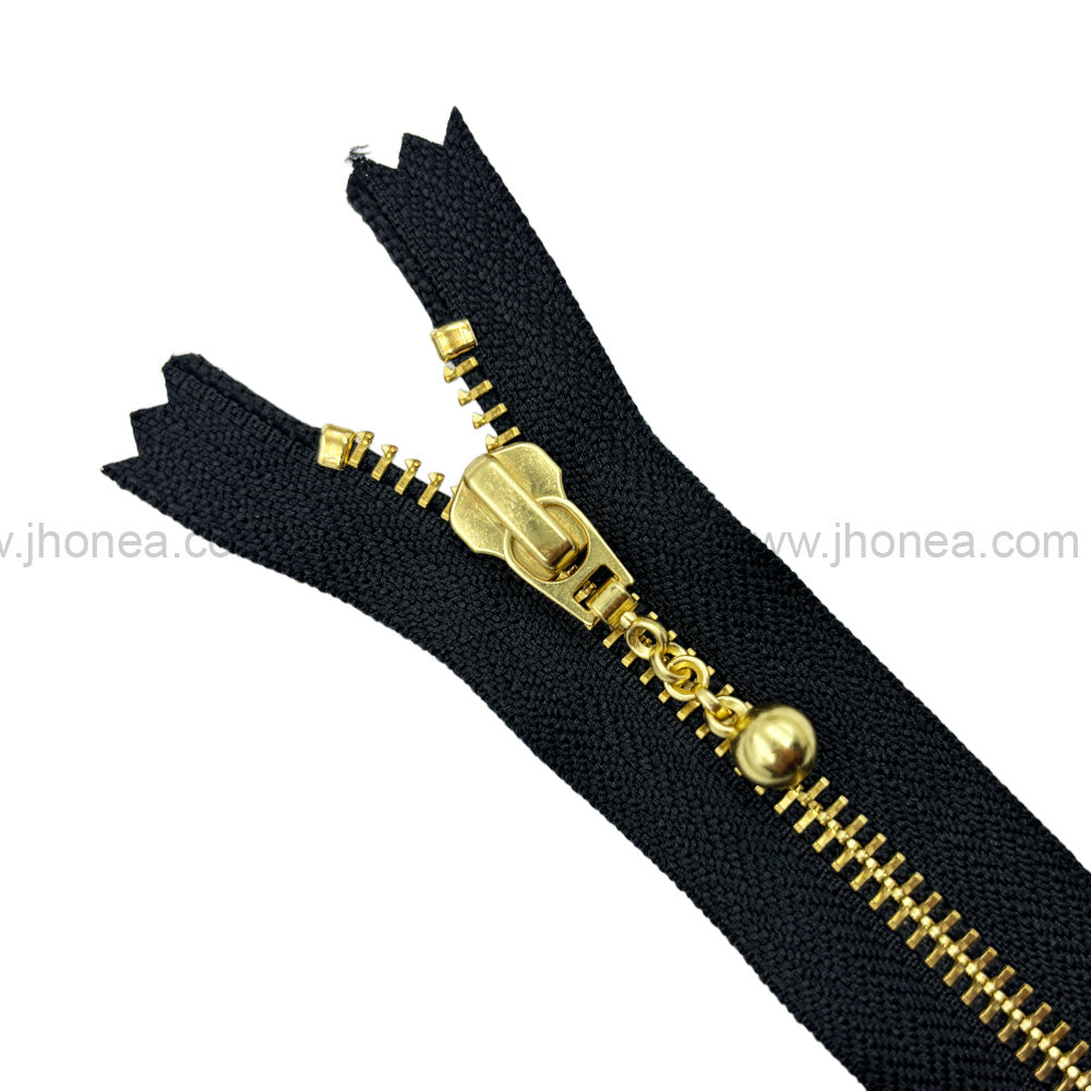 YKK- #5 Premium Quality Golden Ball Runner Coat YKK Zipper