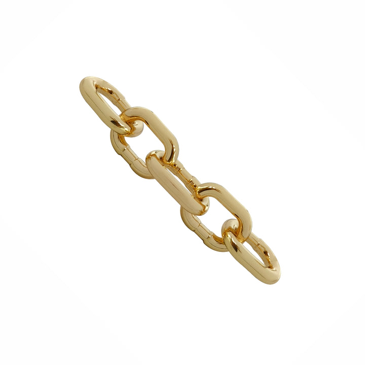 Premium Luxury Shiny Gold Chunky Link Chain Accessory