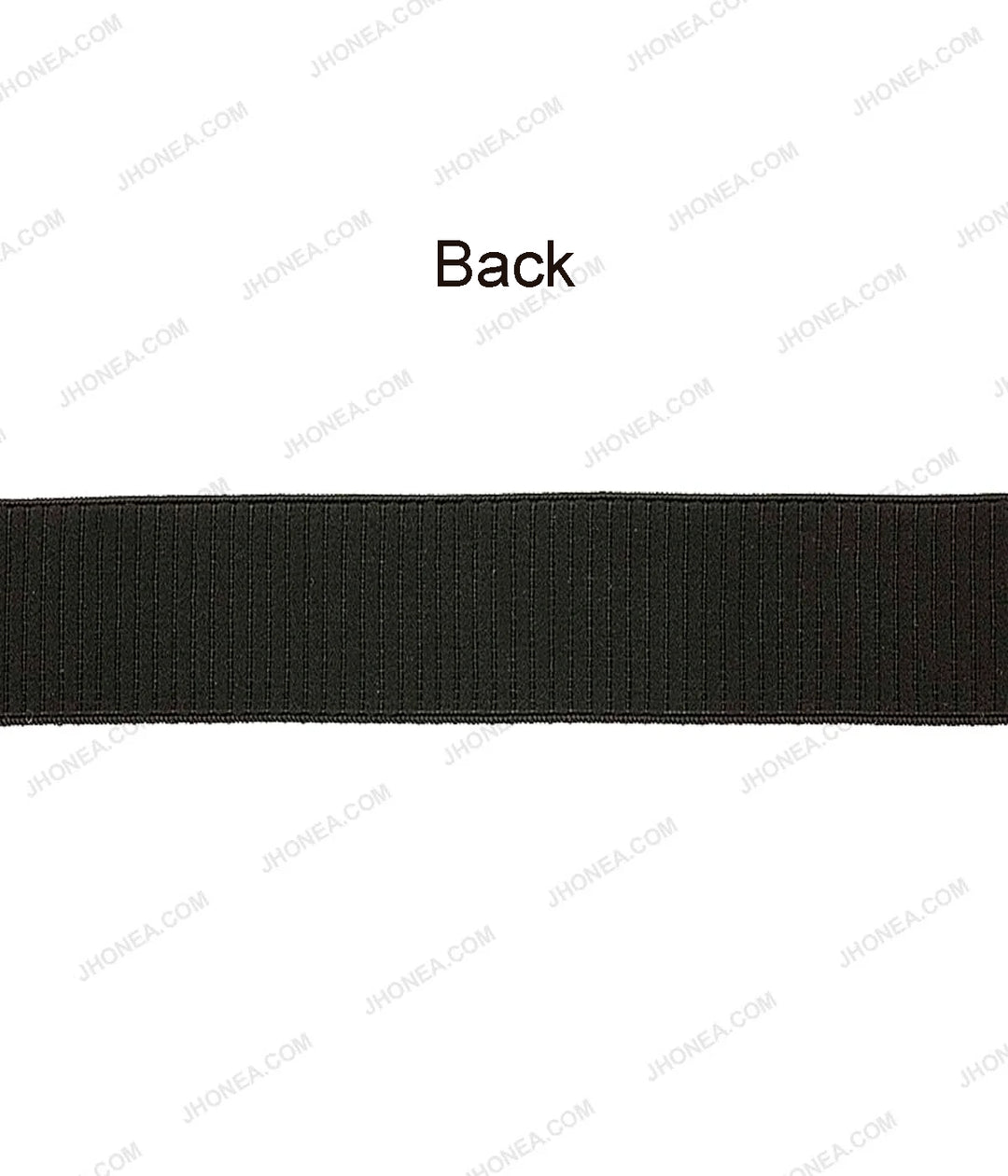 Plain Black Soft Stretch Waistband Sewing Woven Elastic