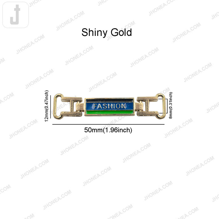 Shiny Gold Decorative Mini Metal Buckle for Clothing & Accessories