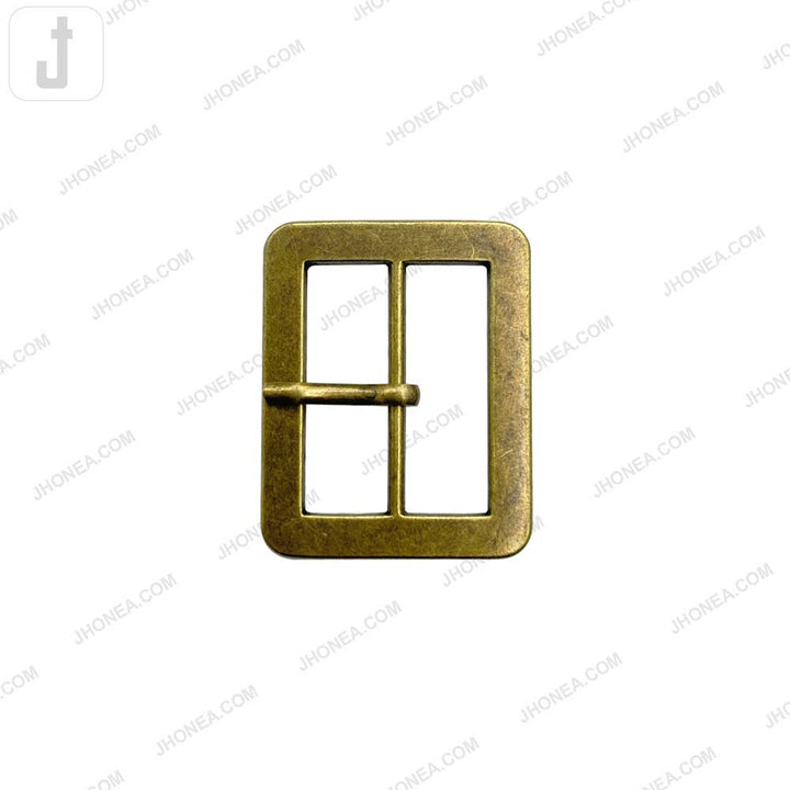 Classic Smooth Antique Finish 30mm Tongue/Prong Belt Buckle