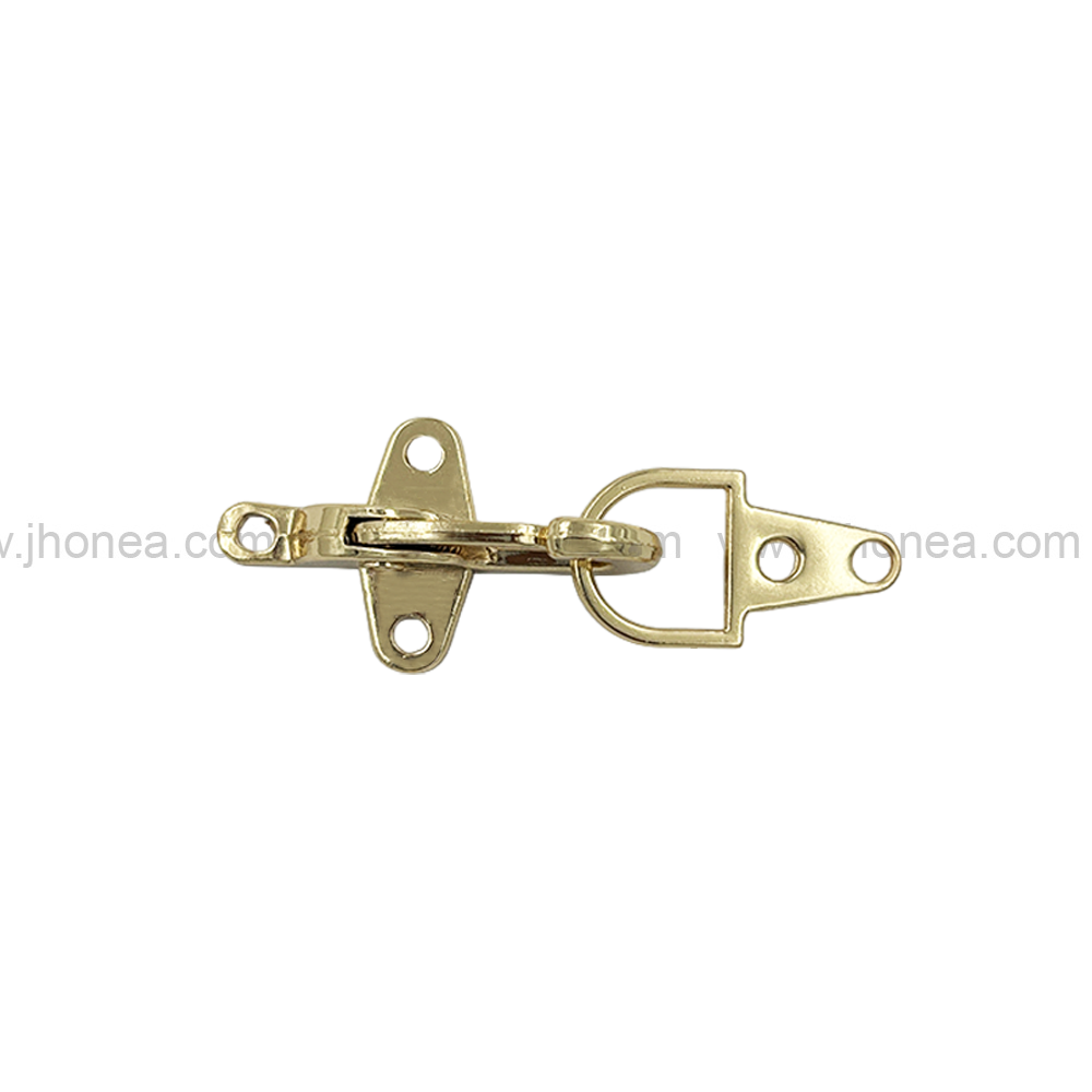 Dapper Style Classic Shiny Finish Design Closure Clasp for Jackets