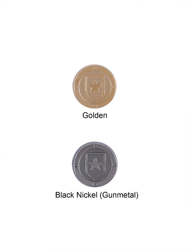 Royal Star Badge Design Downhole Metal Button