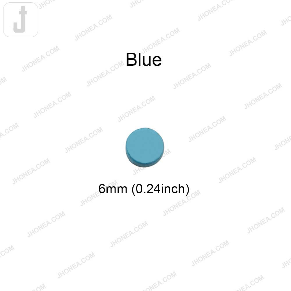 6mm Colored Rivet Fastener Stud for Garments/Bags