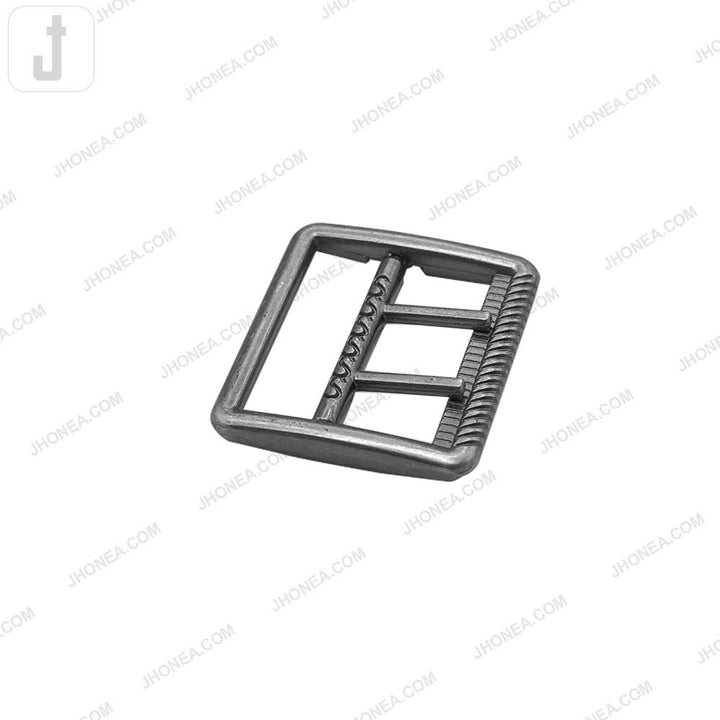 Modern Rectangular Shaped Metal Pant Buckle for Men’s & Women’s Apparel