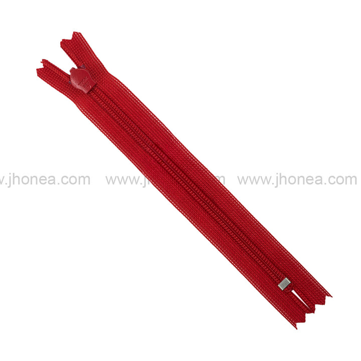 YKK #2 Invisible Closed-End Concealed Zipper 18 Inch Assorted Colors Pack of 60 Pieces
