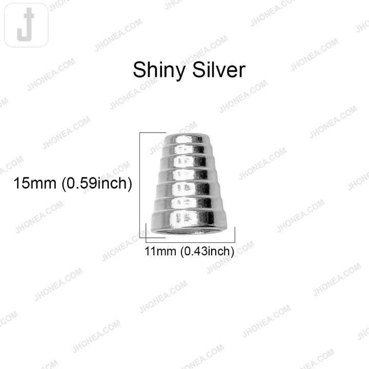 Metal Aglets for Hoodies & Track Pants Drawstring Cord Tip