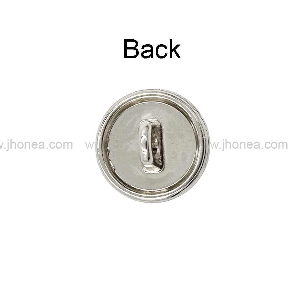 Shiny & Classy Round Shape Premium Quality Pearl Metal Button