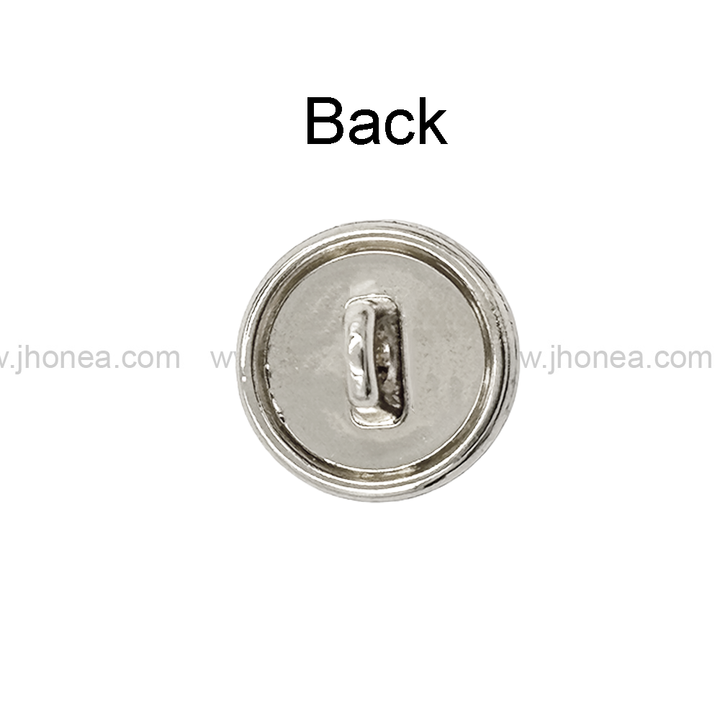 Shiny & Classy Round Shape Premium Quality Pearl Metal Button