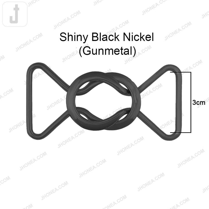 Classic Geometrical Structure Shiny Closure Clasp Buckle