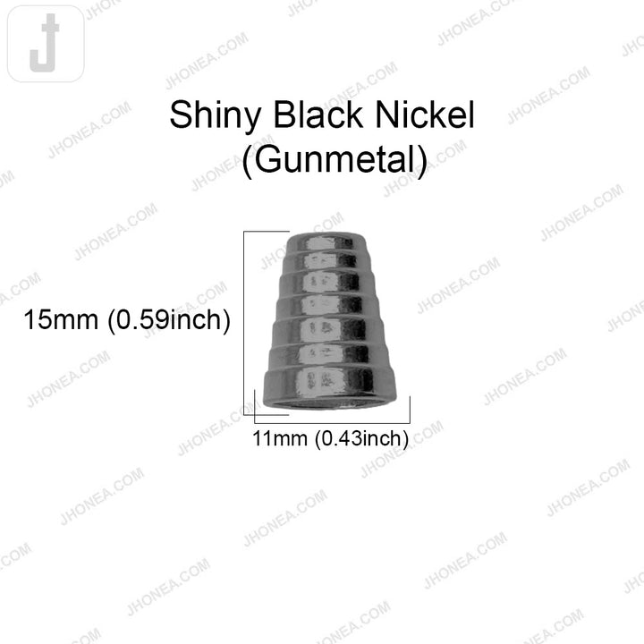 Metal Aglets for Hoodies & Track Pants Drawstring Cord Tip