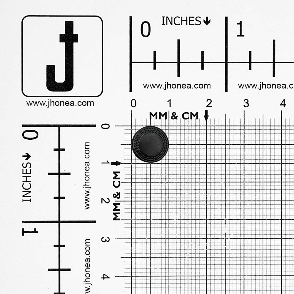 Round Shape Classic Matte Finish Shank Metal Button