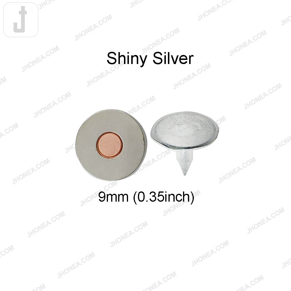 Stylish Shiny Finish Rivet Fastener Studs for Jeans/Skirts