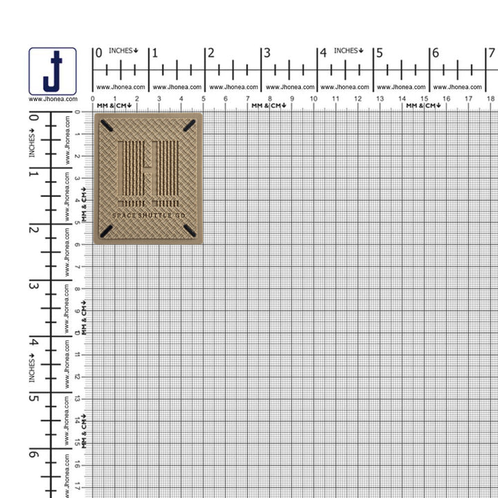 Stylish Taupe Brown Textured Silicone Patch