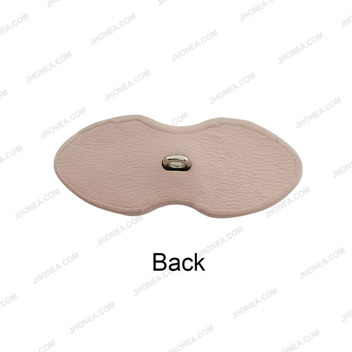 Elegant PU Leather Down loop Buttons for Coats/Knitwear