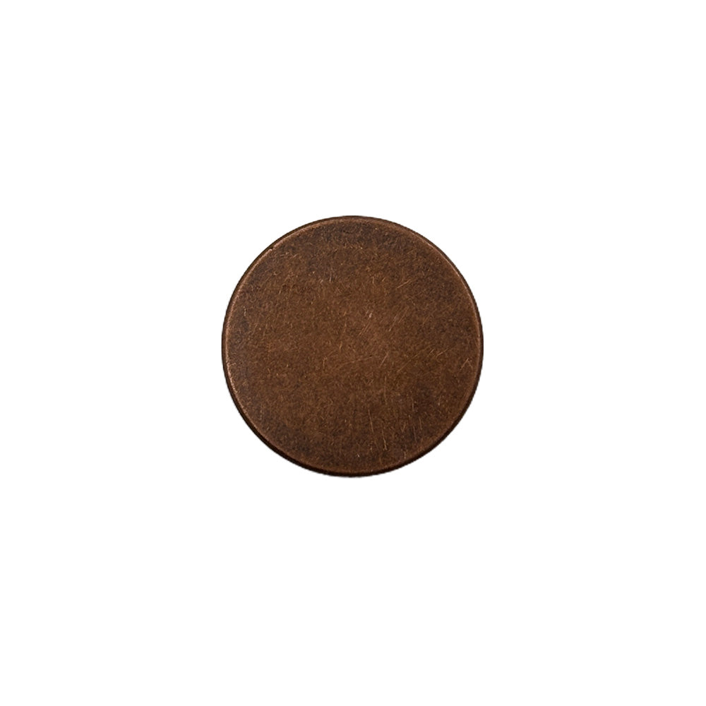 Premium Smooth Antique Copper Surface Shirt/Coat Classic Loop Metal Buttons