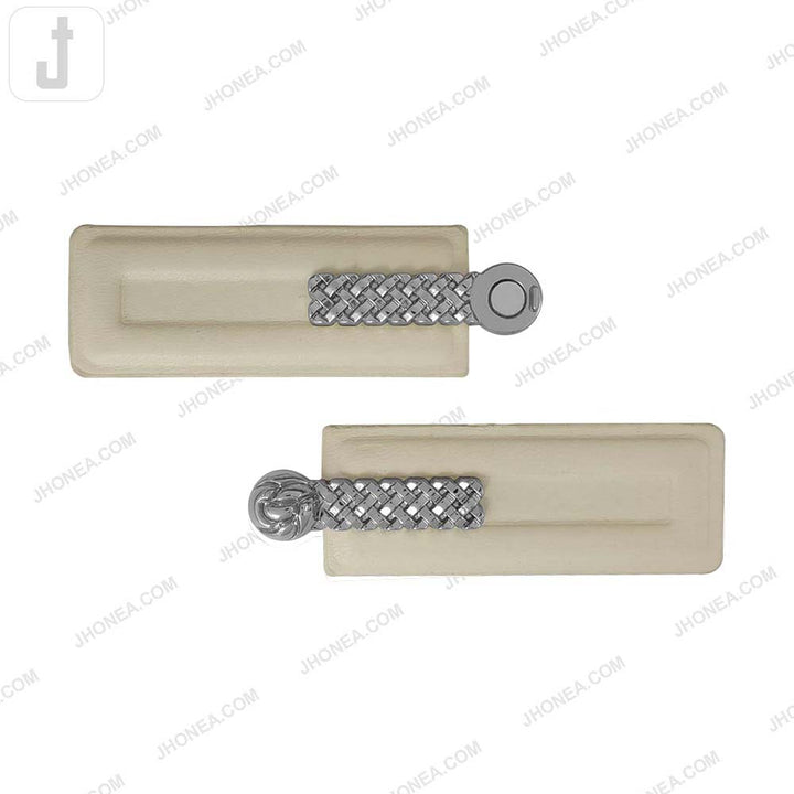 Modern PU Leather Belt with Secure Easy Magnetic Lock Buckle