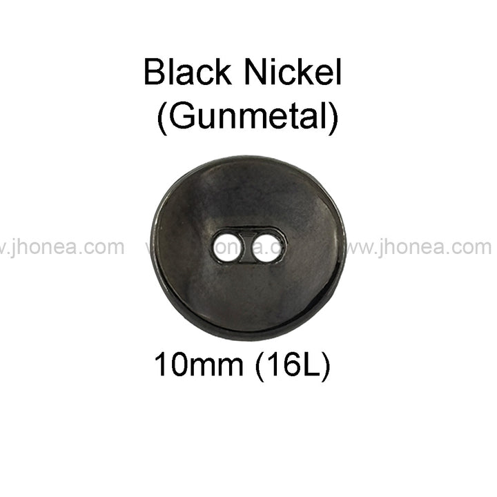 Fashionable Round Shape with Curvy Structure Metal Button