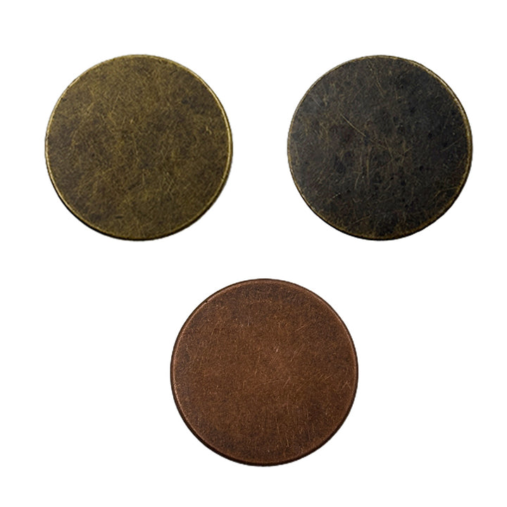 Premium Smooth Antique Surface Shirt/Coat Classic Loop Metal Buttons