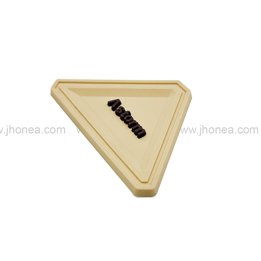 Eye-Catching Triangle Decorative Silicone Patch