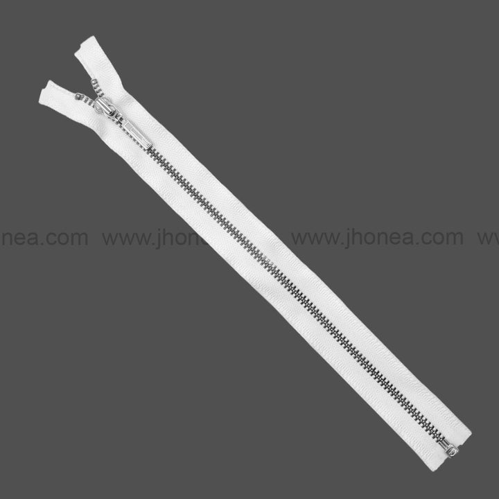 Premium Quality #3 Number Silver Decorative YKK Metal Zipper for Hoodies & Jackets