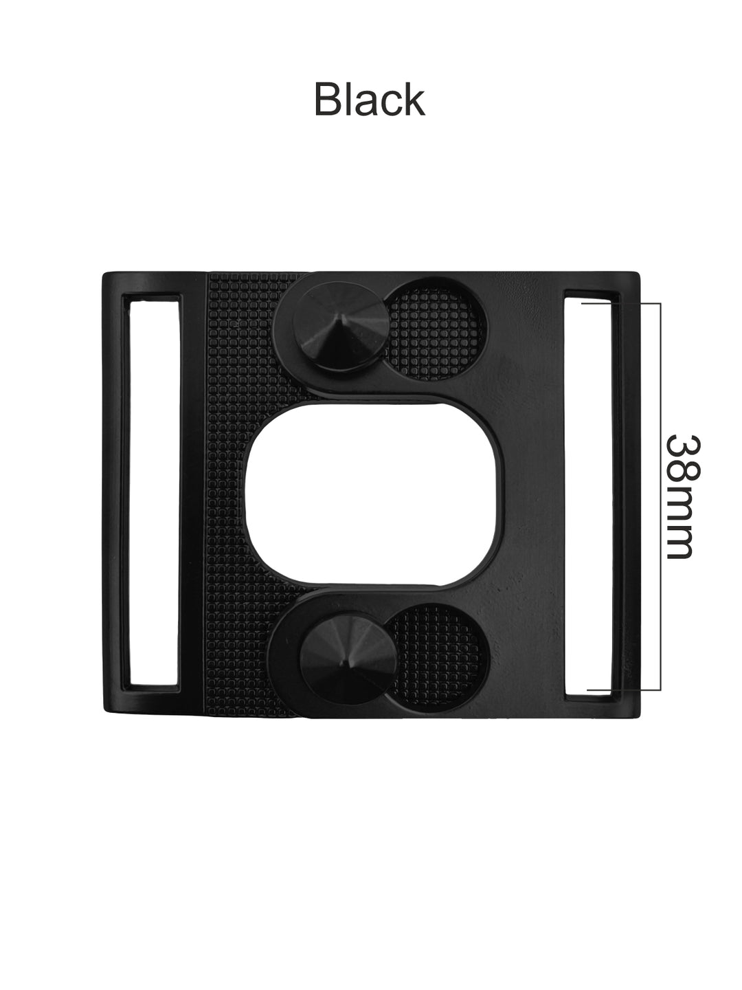 Premium Double Slot Interlocking Metal Closure Clasp Buckle for Bags/Belts