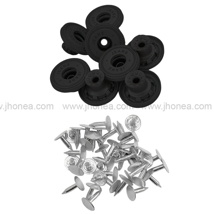 Fashionable Round Metal Jeans Buttons for Clothing
